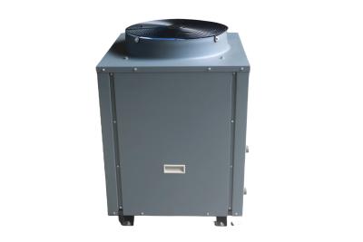 China 21KW Air Source Heat Pump Galvanzied Steel Grey Color Swimming Pool Water Heater for sale