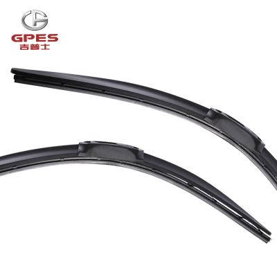 China Mitsubishi 15 Years Factory Free Sample Car Parts Wholesale Automotive Universal Windshield U Hook Windshield Wiper Flat Blade Hybrid Windshield for sale