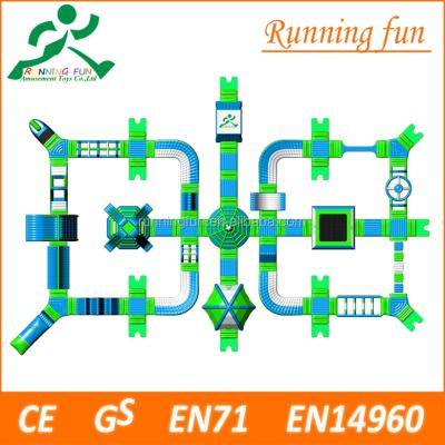 China Commercial Inflatable Water Park Equipment Floating Water Park, Water Splash Park, Floating Splash Aqua Park Equipment for sale