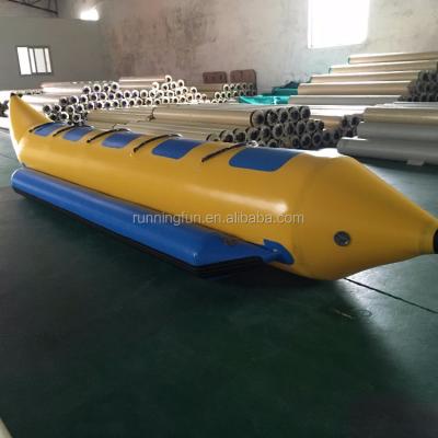 China 2022 PVC Good Quality Inflatable Banana Boat For Sale Inflatable Water Banana / 5 Passengers for sale