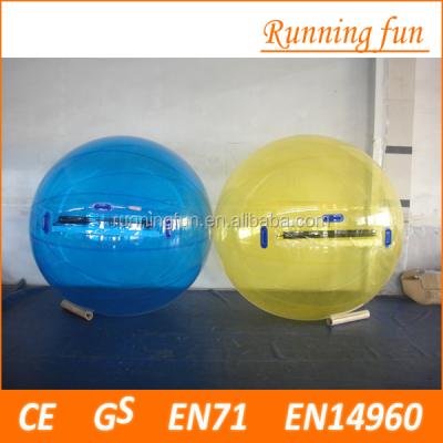 China Inflatable Toy 2m Inflatable Water Walking Ball With Free Air Pump for sale