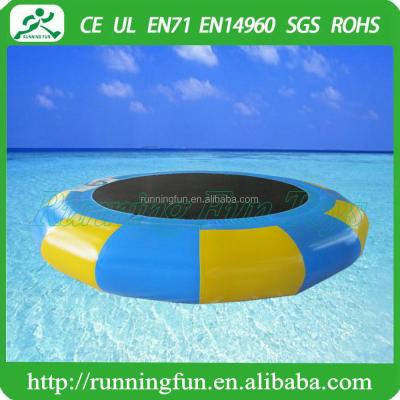 China 0.9mm PVC Tarpaulin Cheap Inflatable Water Trampoline , Water Blob Trampoline for sale