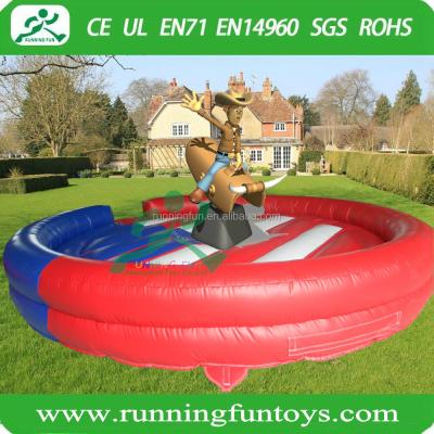 China Funny Inflatable Mechanical Rodeo Crazy Bull, Mechanical Bull Party Amusement Park Riding For Sale for sale