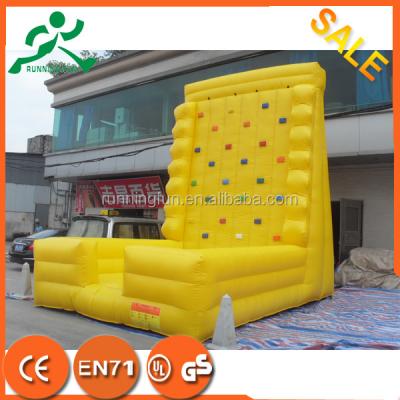 China PVC Inflatable Custom Commercial Blow Up Rock All Wall Climbing Yard for sale