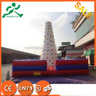 China 2022 High Quality PVC Inflatable Indoor Outdoor Rock Climbing Wall for sale