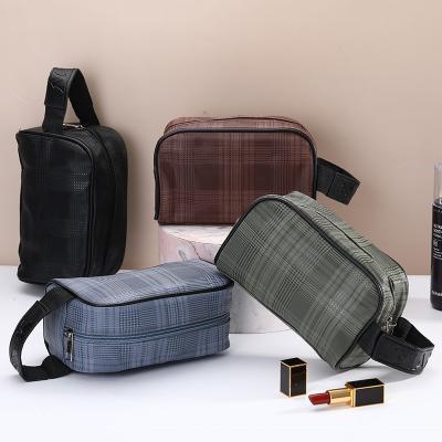 China Fashion Low Wholesale Women Travel Makeup Bag Premium PU Printing Cosmetic Bag With Zipper for sale