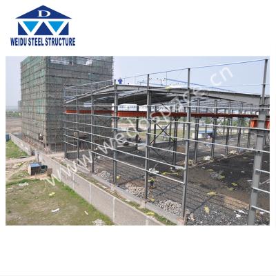 China Storage warehouse structure light construction factory building/warehouse/workshops/steel frames for industry and livestock for sale