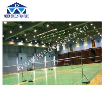 China Steel Structure Indoor High Quality Badminton Yard Canopy Agricultural And Industrial Shed for sale