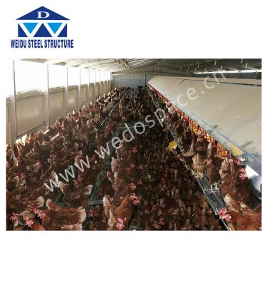 China Prefab Parking Poultry Farm Poultry House Poultry Farm House for Industry and Livestock for sale