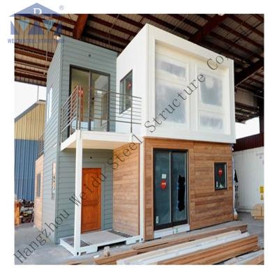 China House Customized Light Steel Flat Pack Container Living House for sale