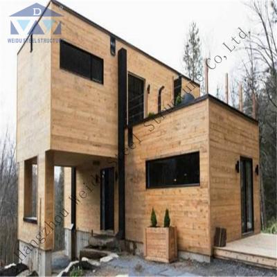 China Waterproof Lightweight Steel Container House Low Cost Luxury Prefab House for sale