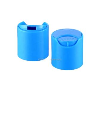 China Non Spill Top Disc Cap Press Top Cap Plastic Cap for sale