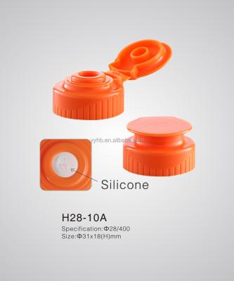 China Non Spill 28/400 Honey Cap Flip Cap Silicone Top Valve Cover for sale