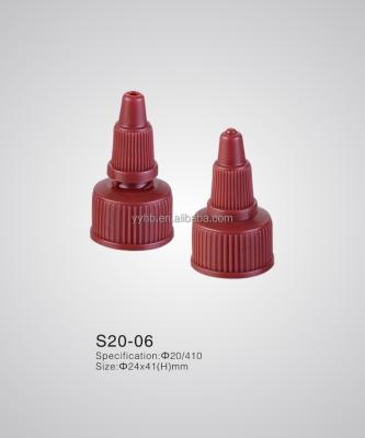 China 20/410 non-refillable PLASTIC TWIST OFF CAP for sale