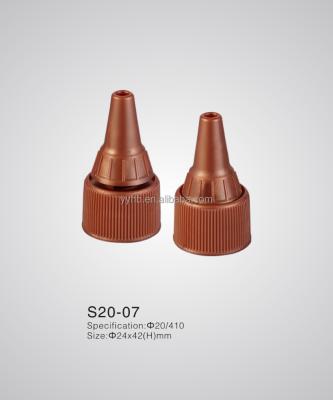 China 20/410 non-refillable PLASTIC TWIST OFF CAP for sale