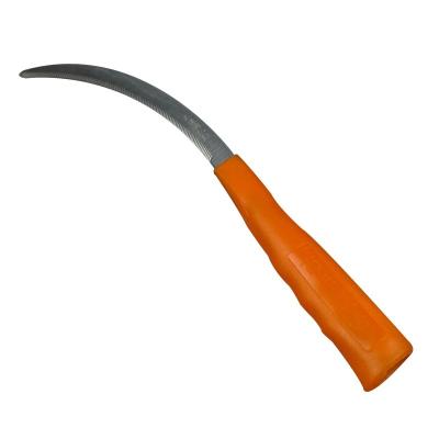 China Small Plastic Weed Remover Single Handle Knife Sickle Saw Weed Remover Sharp Garden Plants Weeder Cutter Tools for sale