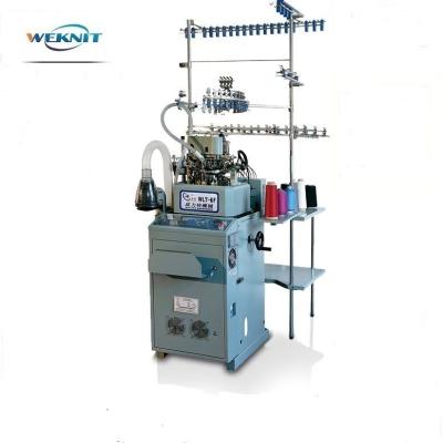 China WLT-6F838 Automatic Flat Socks Making Machine CIRCULAR KNITTING MACHINE SOCK PRICE for sale