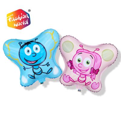 China Morden Butterfly Shaped Cute Cartoon Foil Balloon for sale