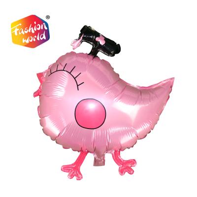 China Popular Morden Cartoon Shaped Animal Chicken Aluminum Foil Balloon Helium Balloon For Decoration for sale