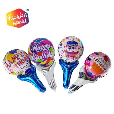 China Morden Hot Sale Happy Birthday Foil Balloons Helium Balloons For Kids Party Supplies for sale