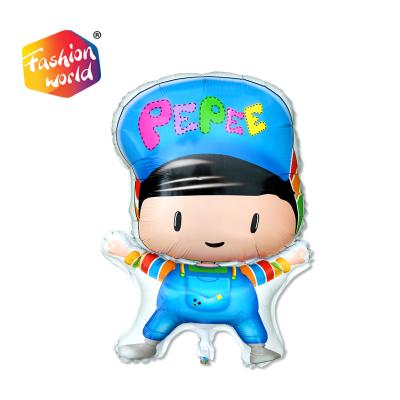 China Wholesale Morden Boy Cartoon Balloons Helium Party Foil Balloons Supplies Kids Gifts for sale