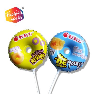 China Custom Morden 14Inch Donut Shape Foil Balloons for sale