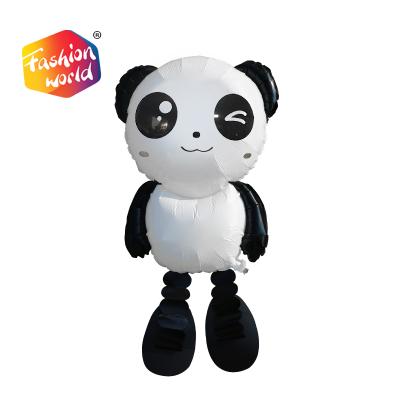 China Cute Morden Walking Animals Foil Balloons Pet Panda Air Balloon Birthday Party Wedding Decorations Kids Toys for sale