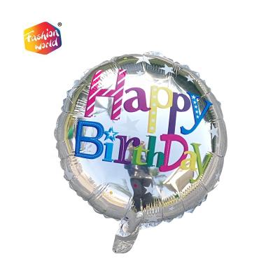 China Simple Hot Selling Foil Letter Helium Happy Birthday Party Balloon for sale