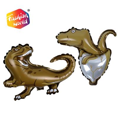 China Mini Romantic T-Rex Dinosaur Balloon It can be equipped with plastic stem or be used for inner ball of Bobo Balloon for sale