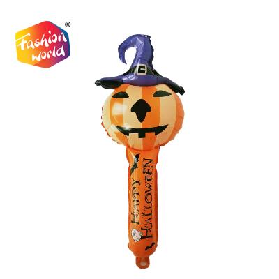 China Custom Morden Halloween Foil Party Helium Balloon Monster Shape Helium Balloon for sale