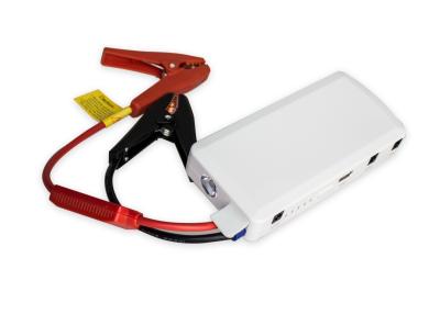 China 12000mAh Gas Power Portable Car Jump Starter White with emergency car kit for sale