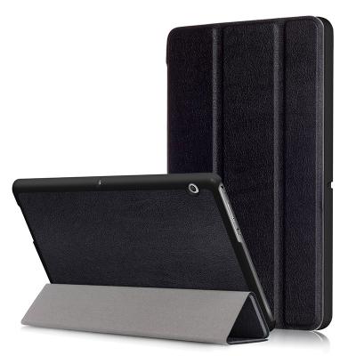 China Smart Flip Cover Pu Leather Flip Stand Ultra Slim Trifold Wake Smart Tablet Case For Huawei Matepad T3 9.6inch for sale