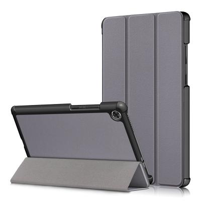 China Ultra Thin Slim Magnetic Folding Flip Stand PU Cover Tablet Cover Leather Case For Lenovo Tab M8 TB-8505F TB 8505X Triple Tablet Case for sale