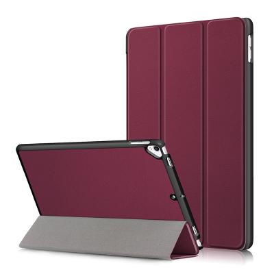 China Ultra Thin Tablet Cover Case For Apple iPad 10.2 Inch Ultra Thin Triple Tablets Shockproof Covers for sale