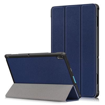 China Ultra Thin Triple Smart Wake Up Function With Stand Tablet PU CASE Leather Cover For Huawei mediapad M5 lite 10 case for sale