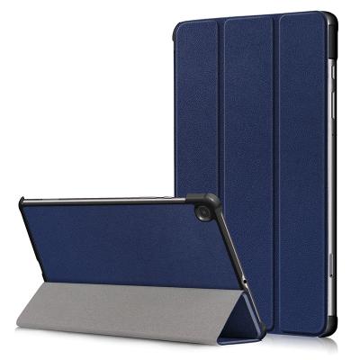 China Ultra Thin Triple Flip Tablet Covers For Samsung Galaxy Tab S6 Lite 10.4 SM-P610 SM-P615 Stand Tablet Case for sale