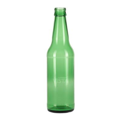 China Empty Wholesale Beverage Beer Bottle Twist Off Top Beer Glass Bottle GreenBeer Bottle 330ml 750ml roun75cl for sale