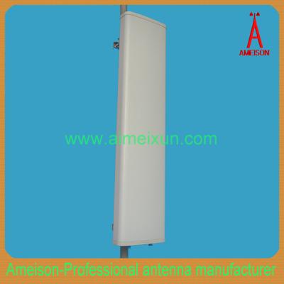 China Ameison 2.4GHz 2x18dBi 65 Degrees Dual Polarized WiFi Panel Antenna for sale