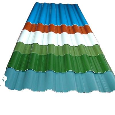 China Construction Material Aluminum Metal Roofing Panel Sheet 7.5 Ppgi Roofing Sheet for sale