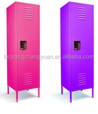 China American Storage Mini Pink School Cabinet For Girl Dolls Single Tier Metal Locker for sale