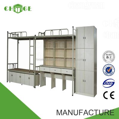 China Dormitory Bed China Factory Price Direct Durable Stainless Steel Bunk Bed for sale