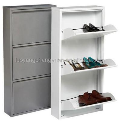 China White Shoe Rack Luoyang Steel Shoe Cabinet Storage Cabinet for sale