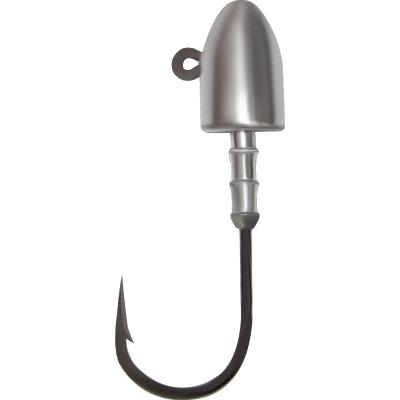 China Wallyee Worm Hook Bullet Jig Head Bullet Jig Bulk Soft Plastic Head for sale