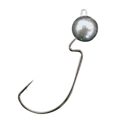 China Soft Plastic Worm Lead Jig Heads Hook Jig Head for sale