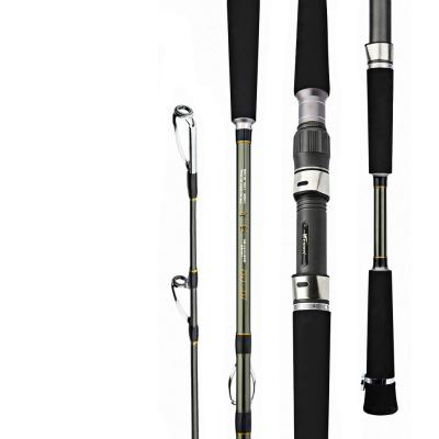 China Carbon 1.65 1.8 2.1 2.4m Coastal Boat Saltwater Spinning Rods Prop Upright Rod for sale