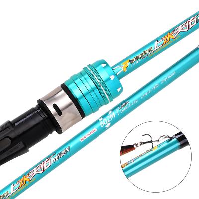 China Taigek Carbon 1.8m 2.1m 2.4m Carbon Fishing Rod Spinning Casting Fishing Rods and TianYou Reel Combo for sale