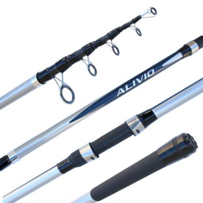 China Taigek Carbon 13 14 Feet Fishing Pole Telescopic Rods Sets Fishing Rod Graphite Surf Mount for sale