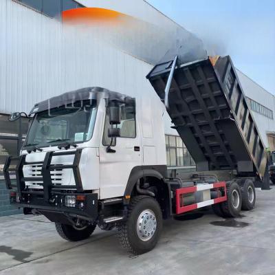 China Left Steering 70t Load SINO HOWO Dump Truck Steel Structure For Africa Market for sale