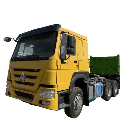 China Single Row Seat Used Howo Diesel Sinotruk Tractor Truck Heavy Truck Tractor Unit 6x4 for sale