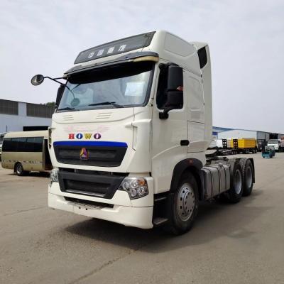 China HOWO T7H de segunda mano 6X4 EURO 5 Tractor Truck Head Sinotruck Unidades tractoras 540hp en venta